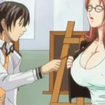 Janitor Gets Fucked on the Desk by Busty Headmistress After Hours in Her Office