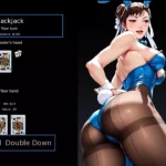 chun li blackjack adult game